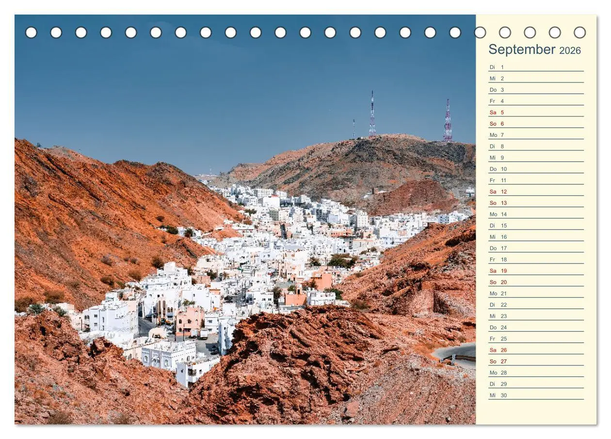 Bild: 9783457392072 | Oman - Unvergessliche Momente (Tischkalender 2026 DIN A5 quer),...