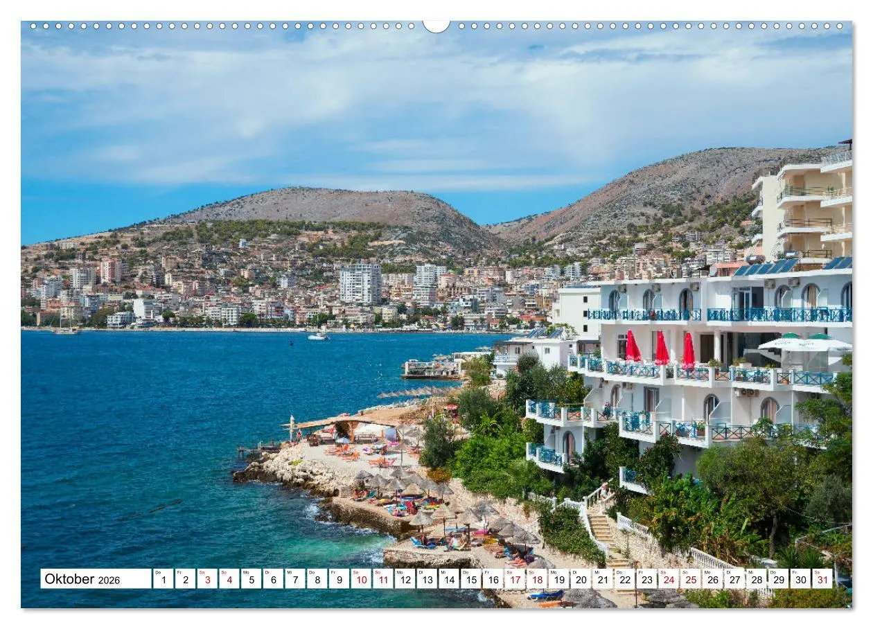 Bild: 9783457842072 | ALBANIENS Schönheiten (Wandkalender 2026 DIN A2 quer), CALVENDO...