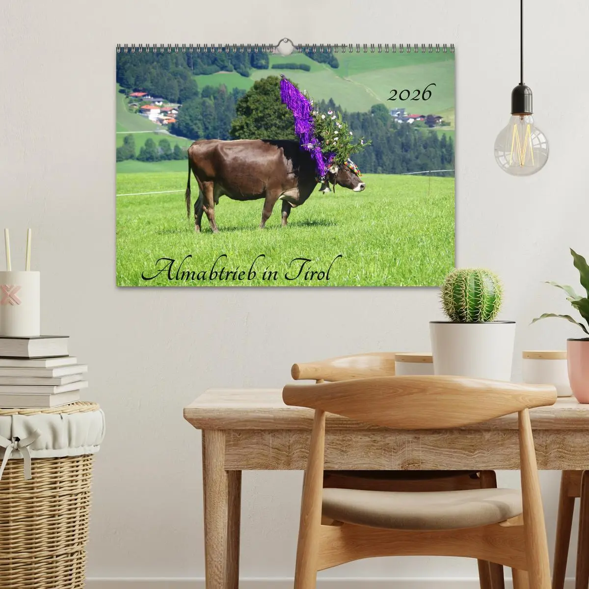 Bild: 9783516002072 | Almabtrieb in Tirol (Wandkalender 2026 DIN A3 quer), CALVENDO...