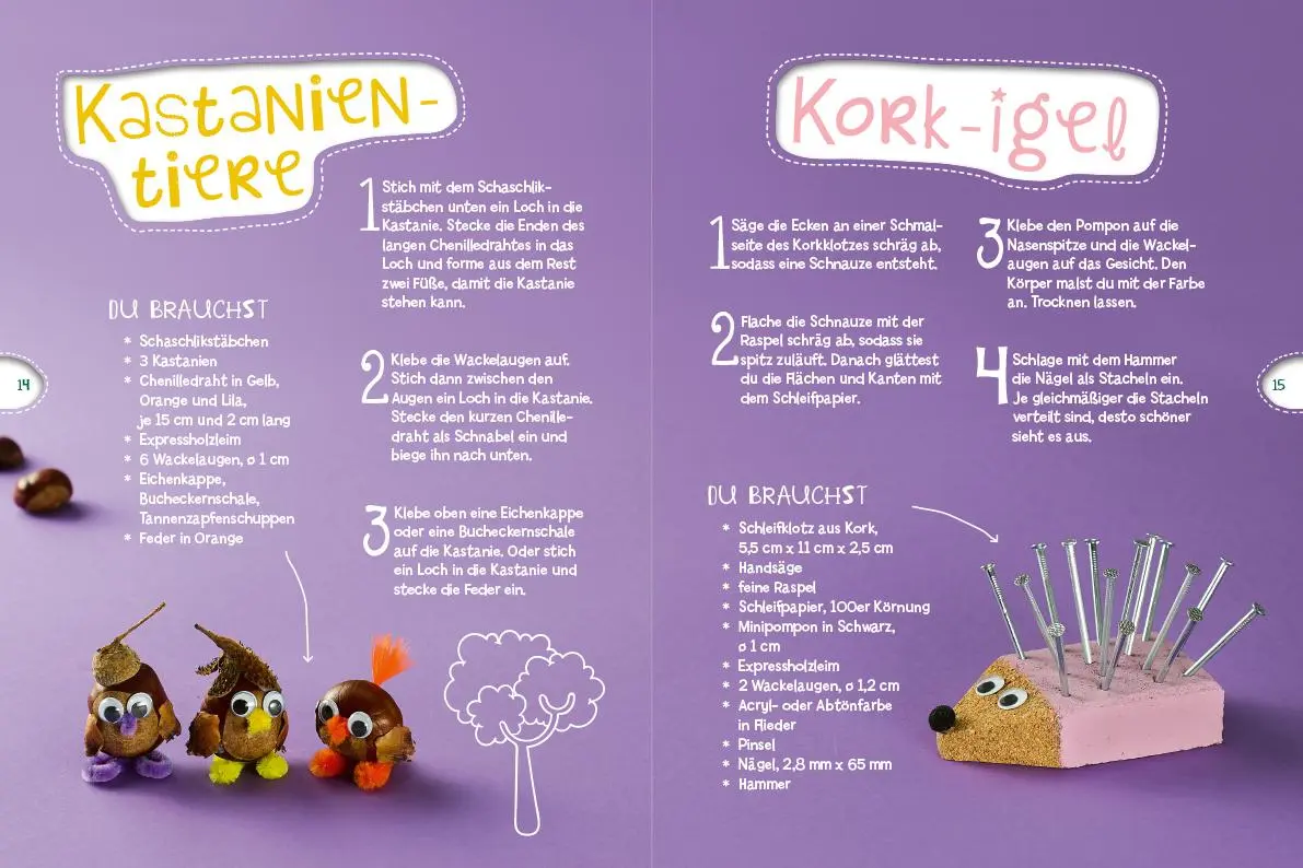Bild: 9783735892072 | Das große Bastelbuch für die Allerkleinsten Naturmaterial | Pypke