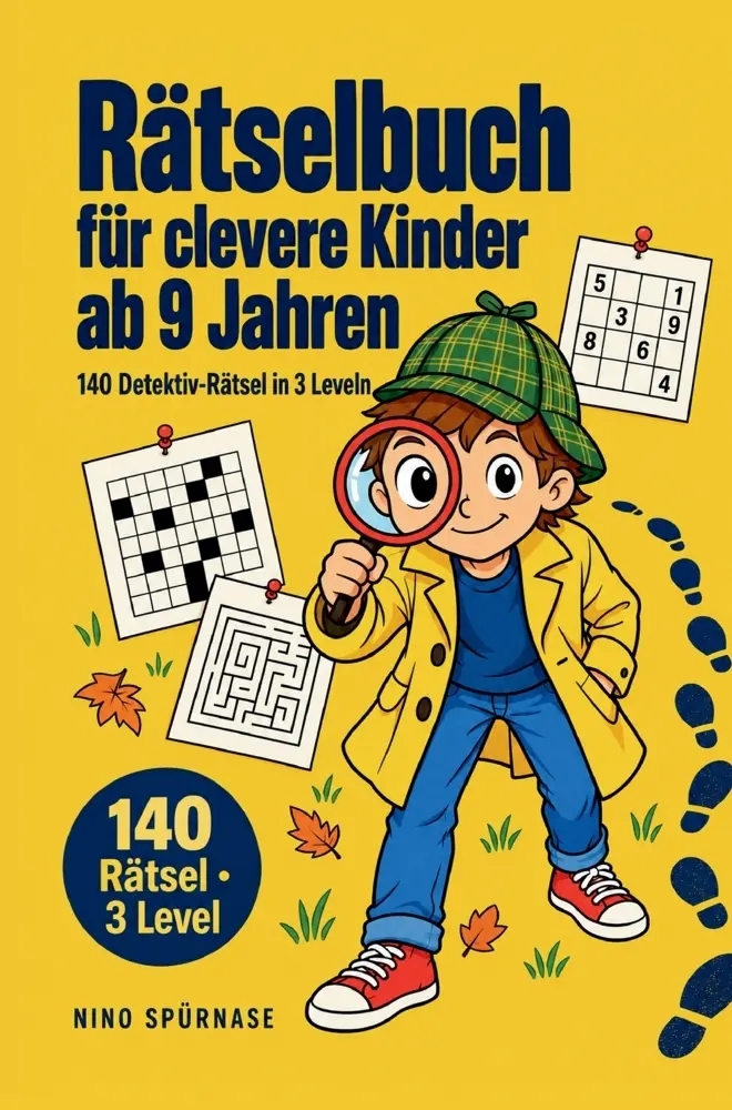 Cover: 9783913162072 | Rätselbuch für clevere Kinder ab 9 Jahren | Nino Spürnase | Buch