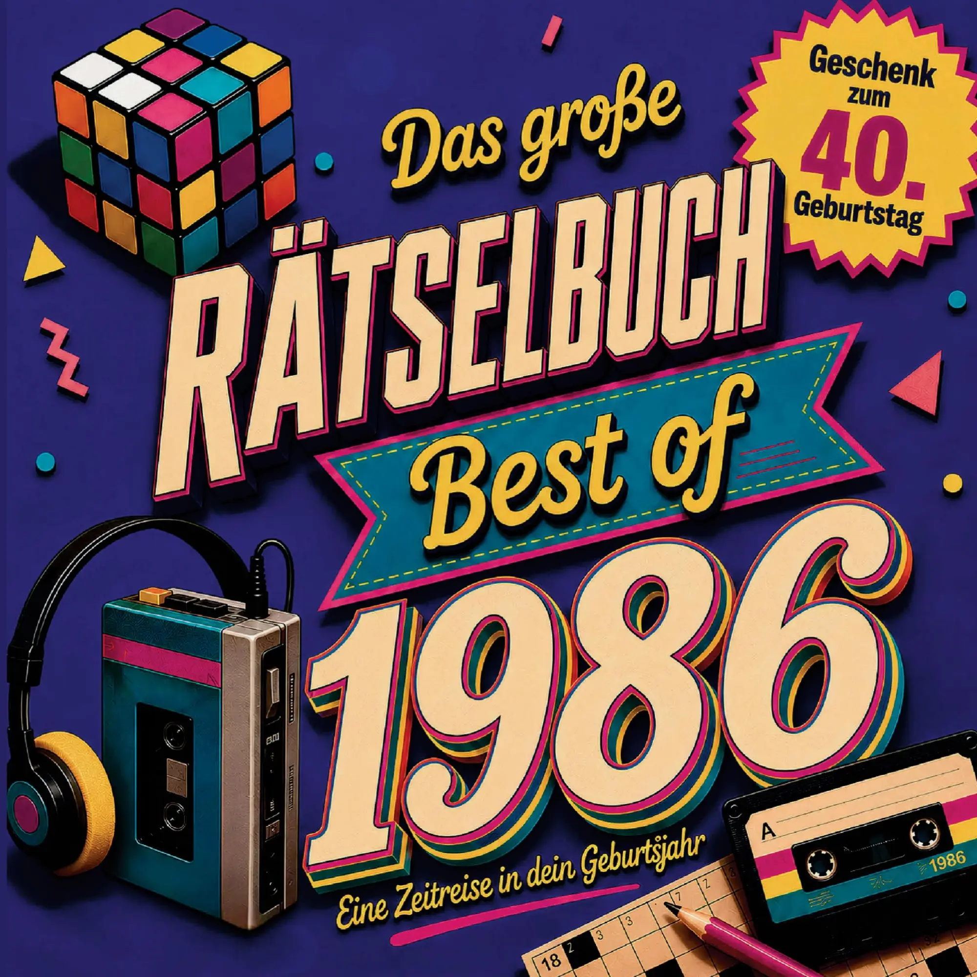 Cover: 9789403922072 | Das große Rätselbuch - Best of 1986 | Goldene Jahre Verlag | Buch