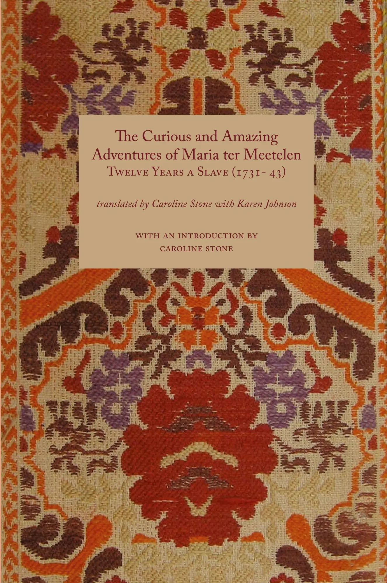 Cover: 9781843822172 | Curious and Amazing Adventures of Maria Ter Meetelen; Twelve Years...