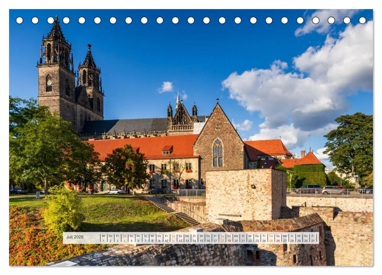 Bild: 9783457762172 | Schönes Magdeburg (Tischkalender 2026 DIN A5 quer), CALVENDO...
