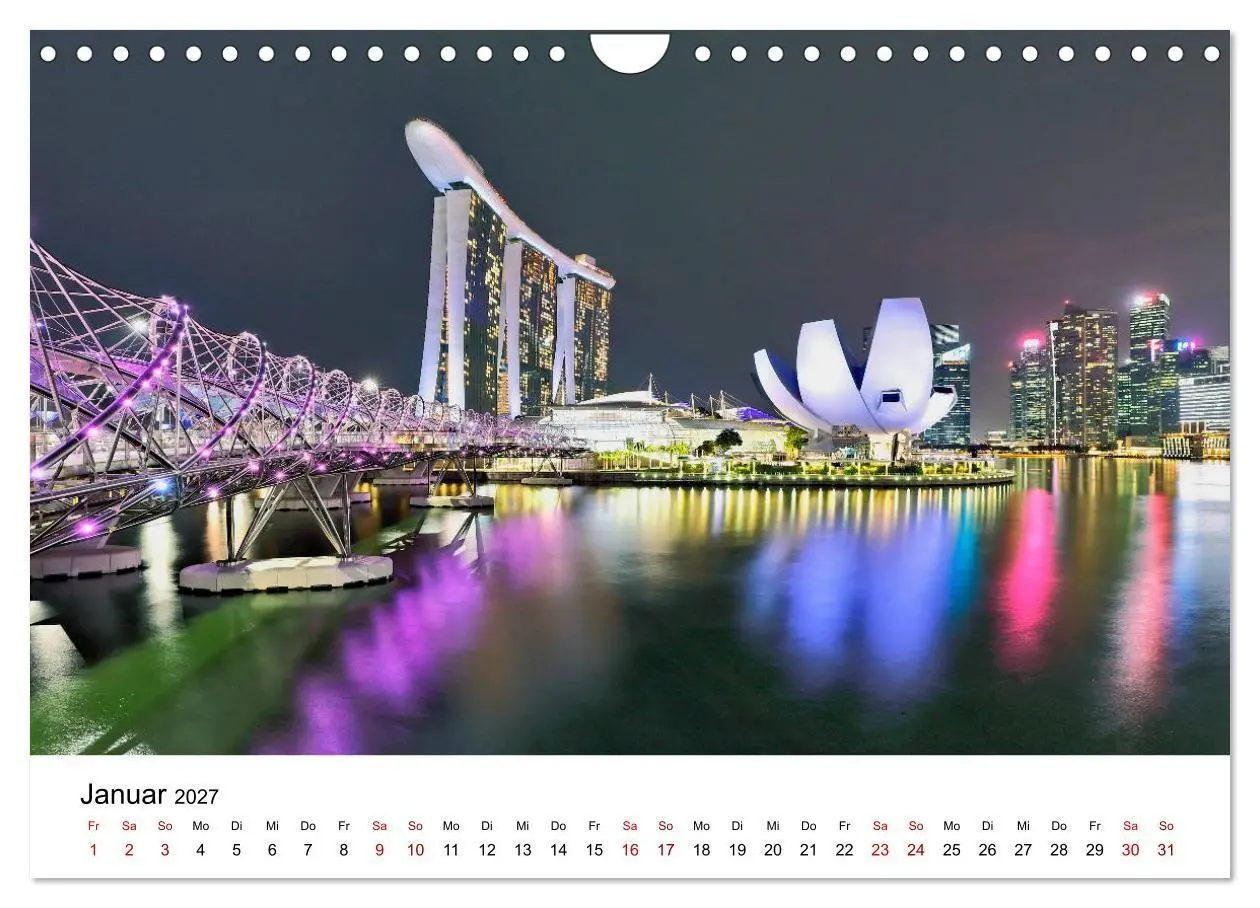Bild: 9783569562172 | Singapur - Perle Südostasiens (Wandkalender 2027 DIN A4 quer),...