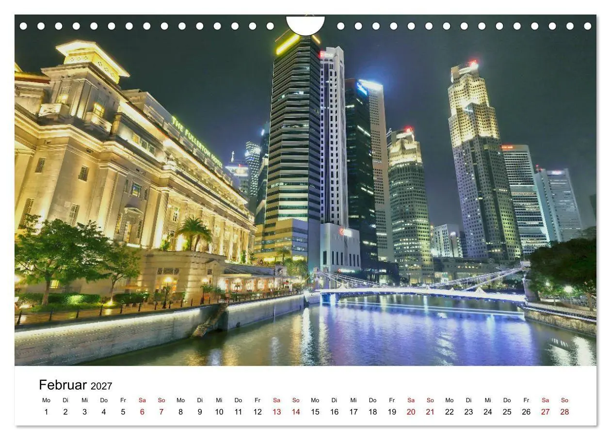 Bild: 9783569562172 | Singapur - Perle Südostasiens (Wandkalender 2027 DIN A4 quer),...