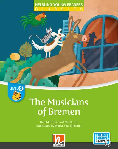 Cover: 9783711402172 | Young Reader, Level d, Classic / The Musicians of Bremen + e-zone