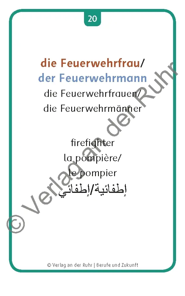 Bild: 9783834642172 | Deutschlernen mit Bildern - Berufe und Zukunft | Ruhr | Box | 64 S.