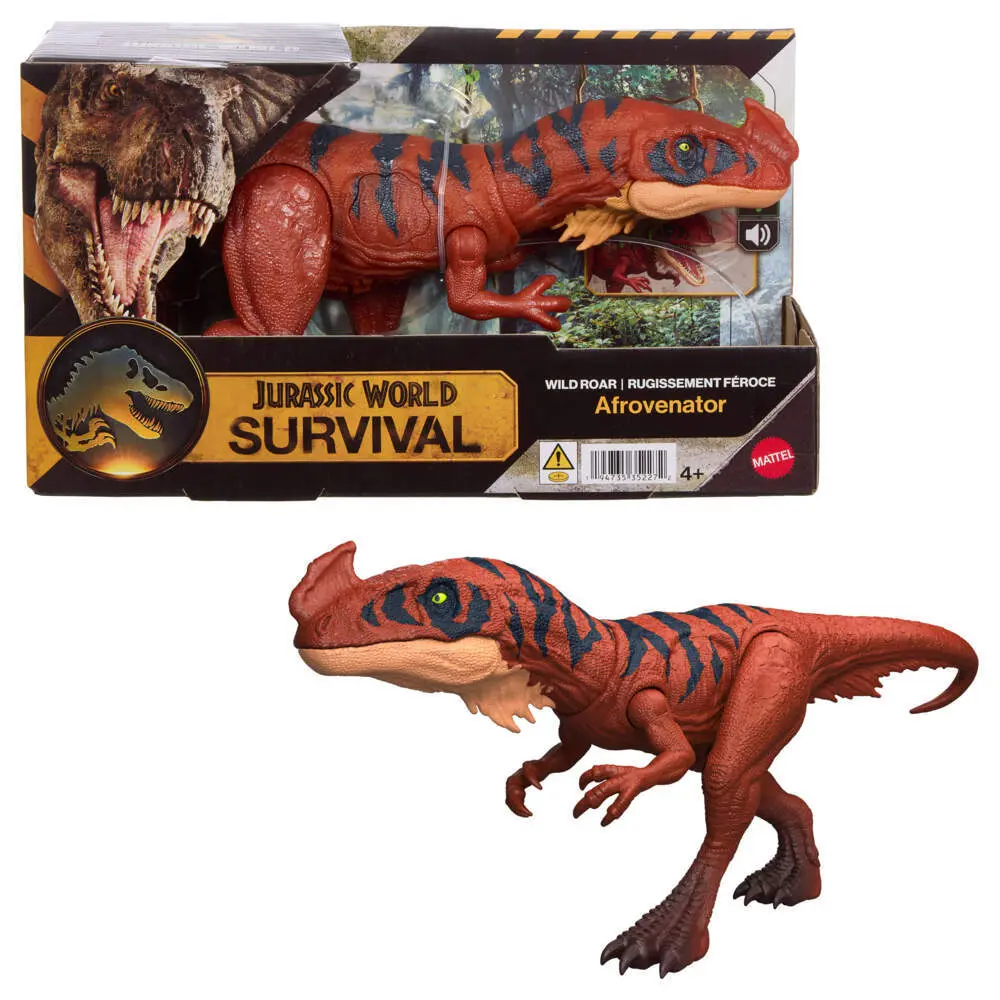 Bild: 194735352272 | Jurassic World Wild Roar - Afrovenator | Offene Verpackung | JKL76