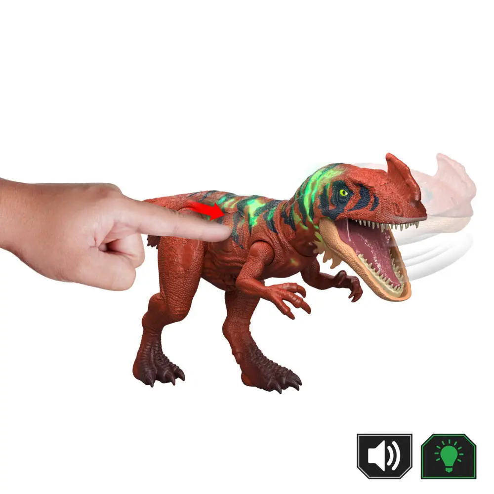 Bild: 194735352272 | Jurassic World Wild Roar - Afrovenator | Offene Verpackung | JKL76