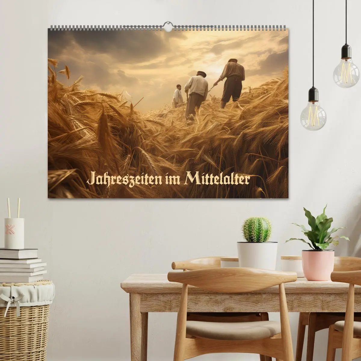 Bild: 9783457512272 | Jahreszeiten im Mittelalter (Wandkalender 2026 DIN A2 quer),...