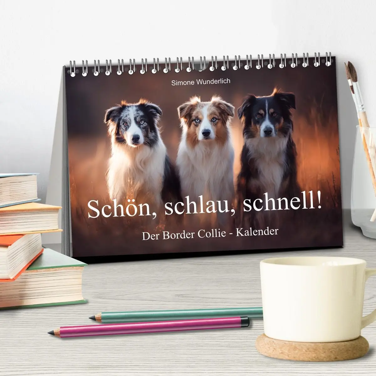 Bild: 9783516602272 | Schön, schlau, schnell! - Der Border Collie - Kalender...