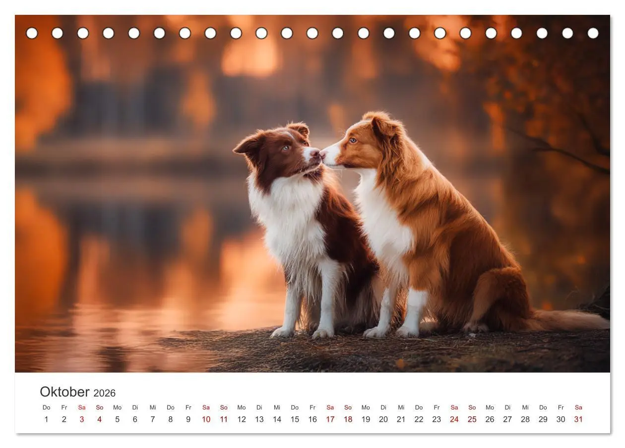 Bild: 9783516602272 | Schön, schlau, schnell! - Der Border Collie - Kalender...