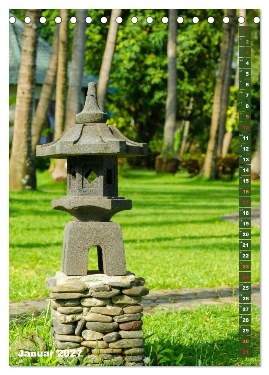 Bild: 9783569552272 | Exotisches Bali (Tischkalender 2027 DIN A5 hoch), CALVENDO...
