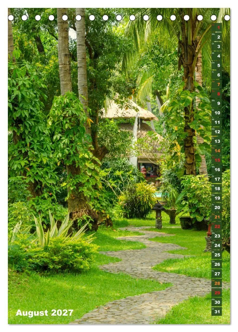 Bild: 9783569552272 | Exotisches Bali (Tischkalender 2027 DIN A5 hoch), CALVENDO...