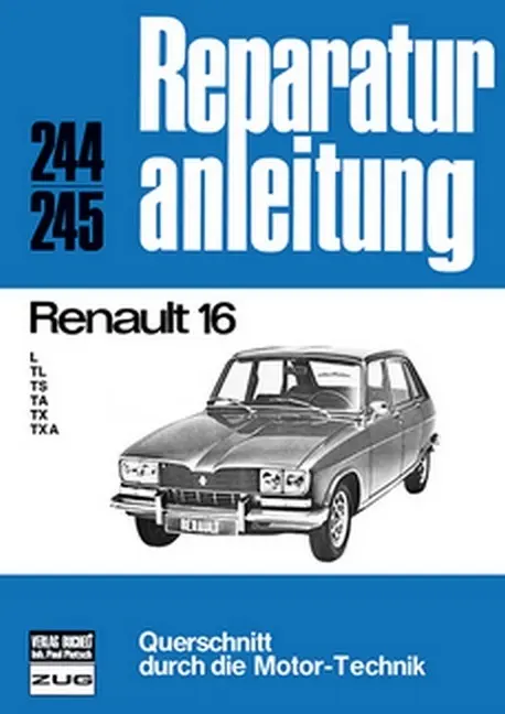 Cover: 9783716822272 | Renault 16 | Taschenbuch | 154 S. | Deutsch | 2017 | bucheli