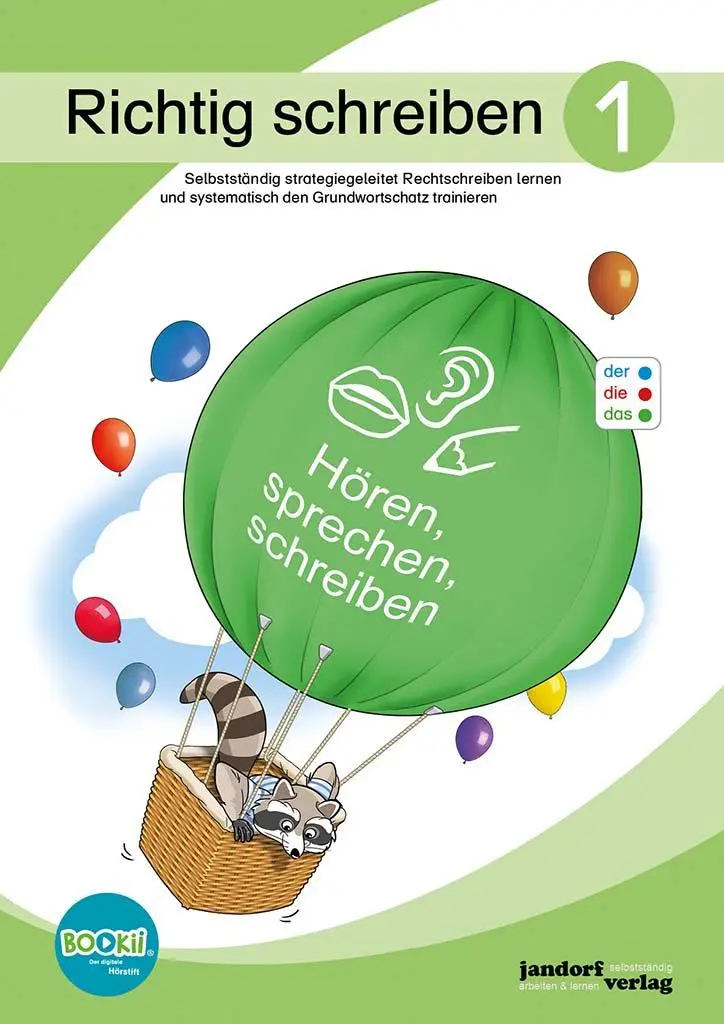 Cover: 9783960812272 | Richtig schreiben 1 (DaZ) BOOKii | Peter Wachendorf | Broschüre | 2025