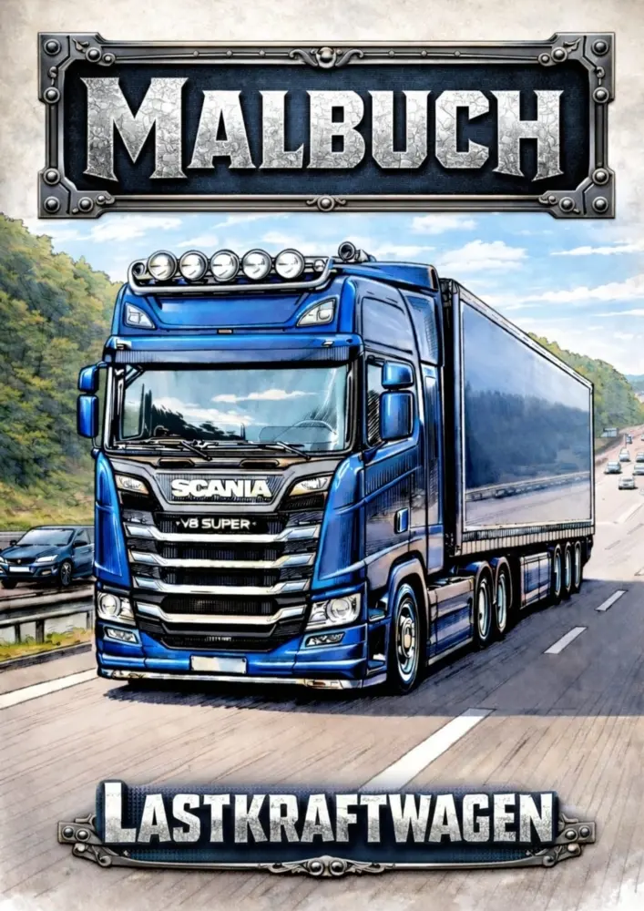Cover: 9789465382272 | Malbuch, Lastkraftwagen | H. Mourits | Taschenbuch | 40 S. | Deutsch