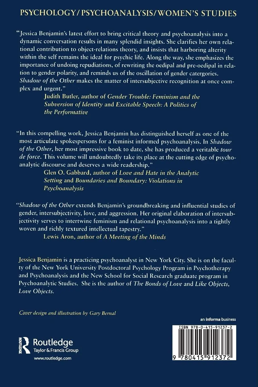 Rückseite: 9780415912372 | Shadow of the Other | Intersubjectivity and Gender in Psychoanalysis