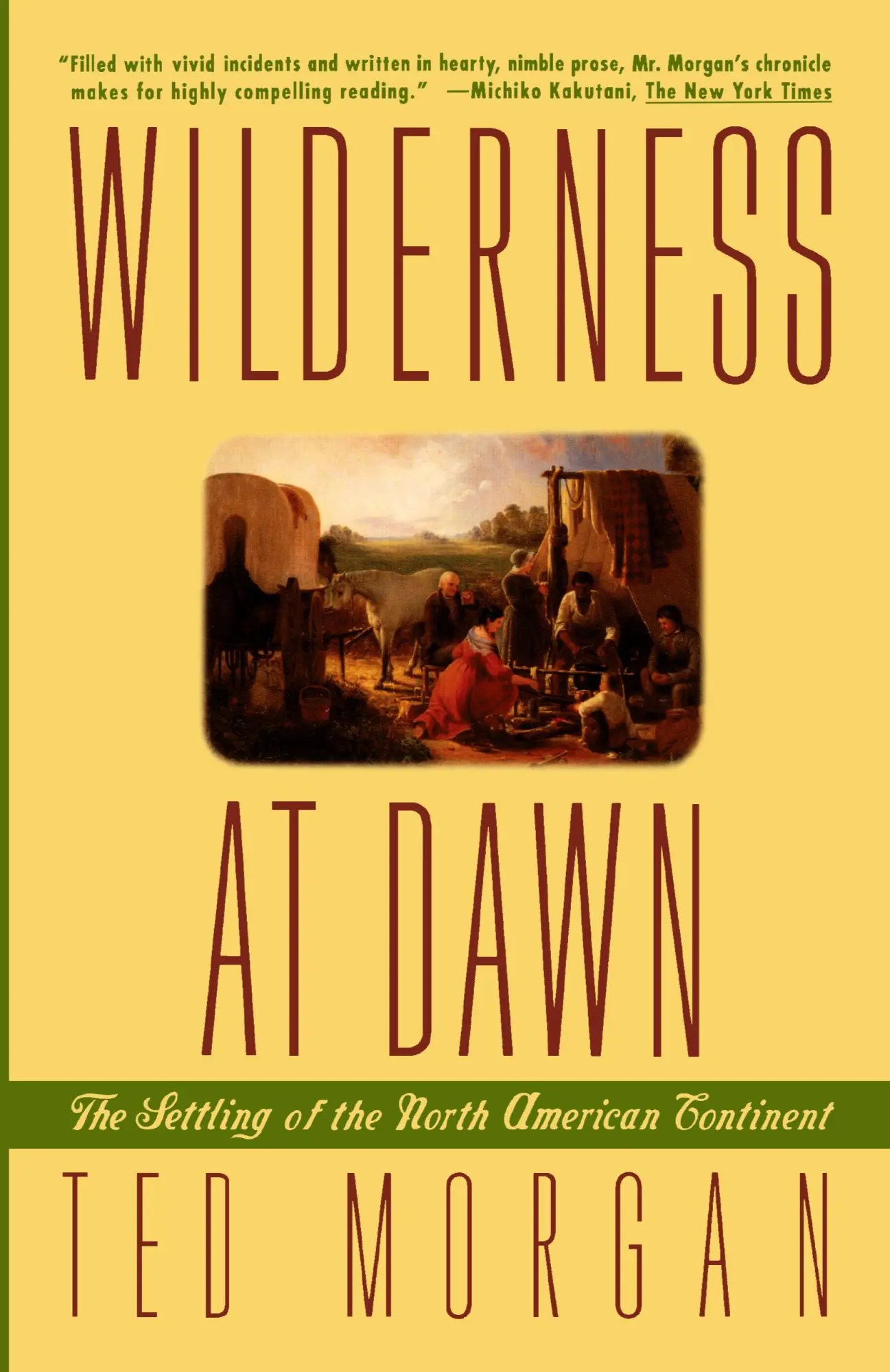 Cover: 9780671882372 | Wilderness at Dawn | The Settling of the North American Continent