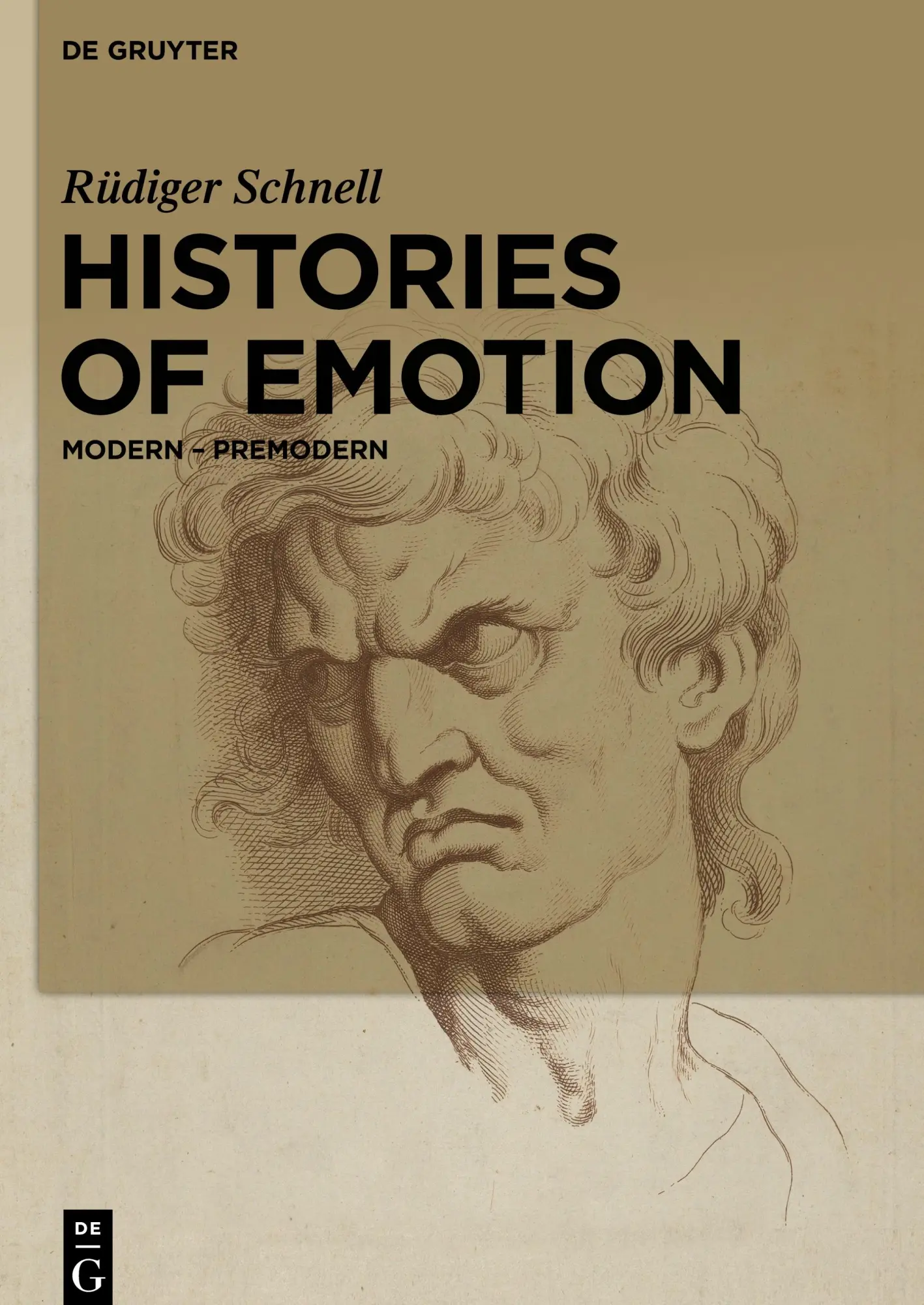 Cover: 9783110692372 | Histories of Emotion | Modern - Premodern | Rüdiger Schnell | Buch