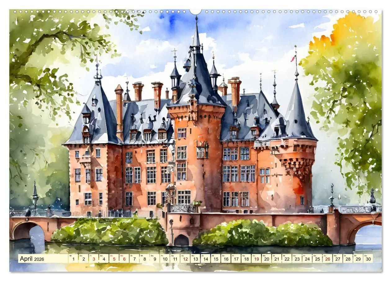 Bild: 9783457362372 | Zauberhafte Niederlande (hochwertiger Premium Wandkalender 2026 DIN...