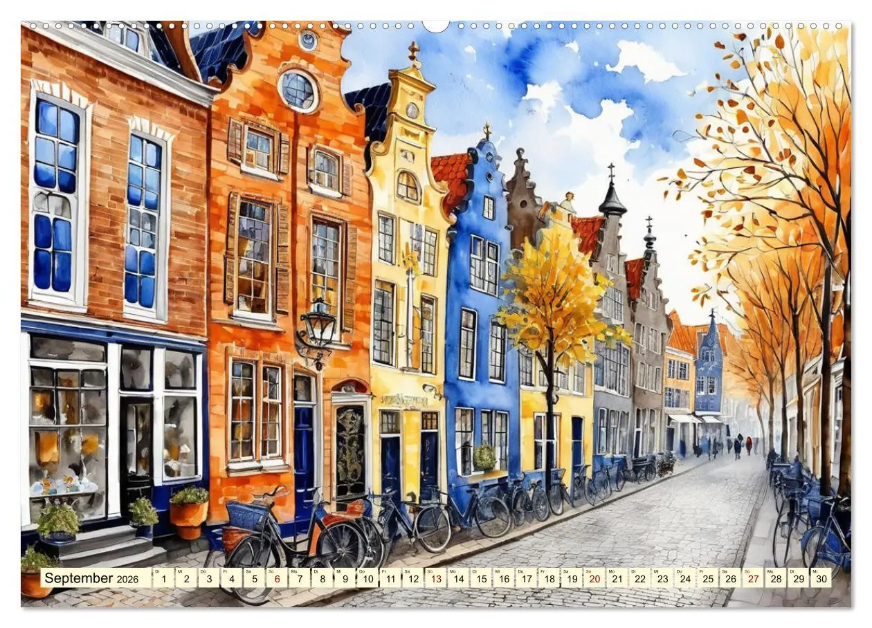 Bild: 9783457362372 | Zauberhafte Niederlande (hochwertiger Premium Wandkalender 2026 DIN...