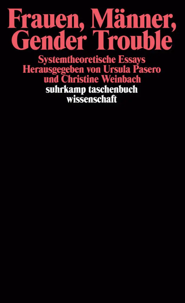 Cover: 9783518292372 | Frauen, Männer, Gender Trouble | Systemtheoretische Essays | Buch