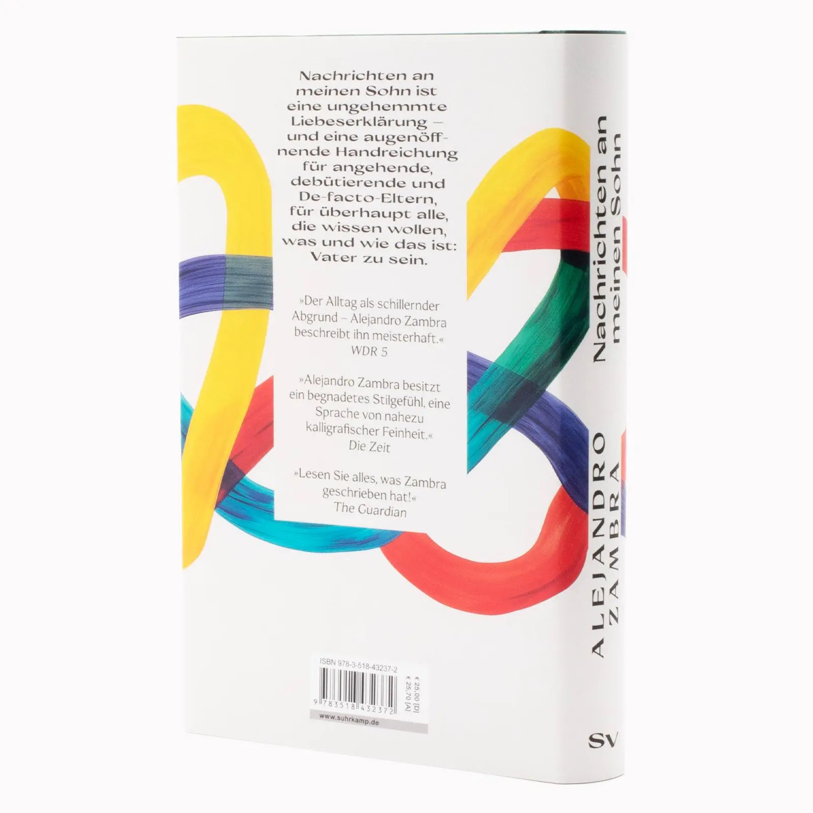 Bild: 9783518432372 | Nachrichten an meinen Sohn | Alejandro Zambra | Buch | 239 S. | 2025