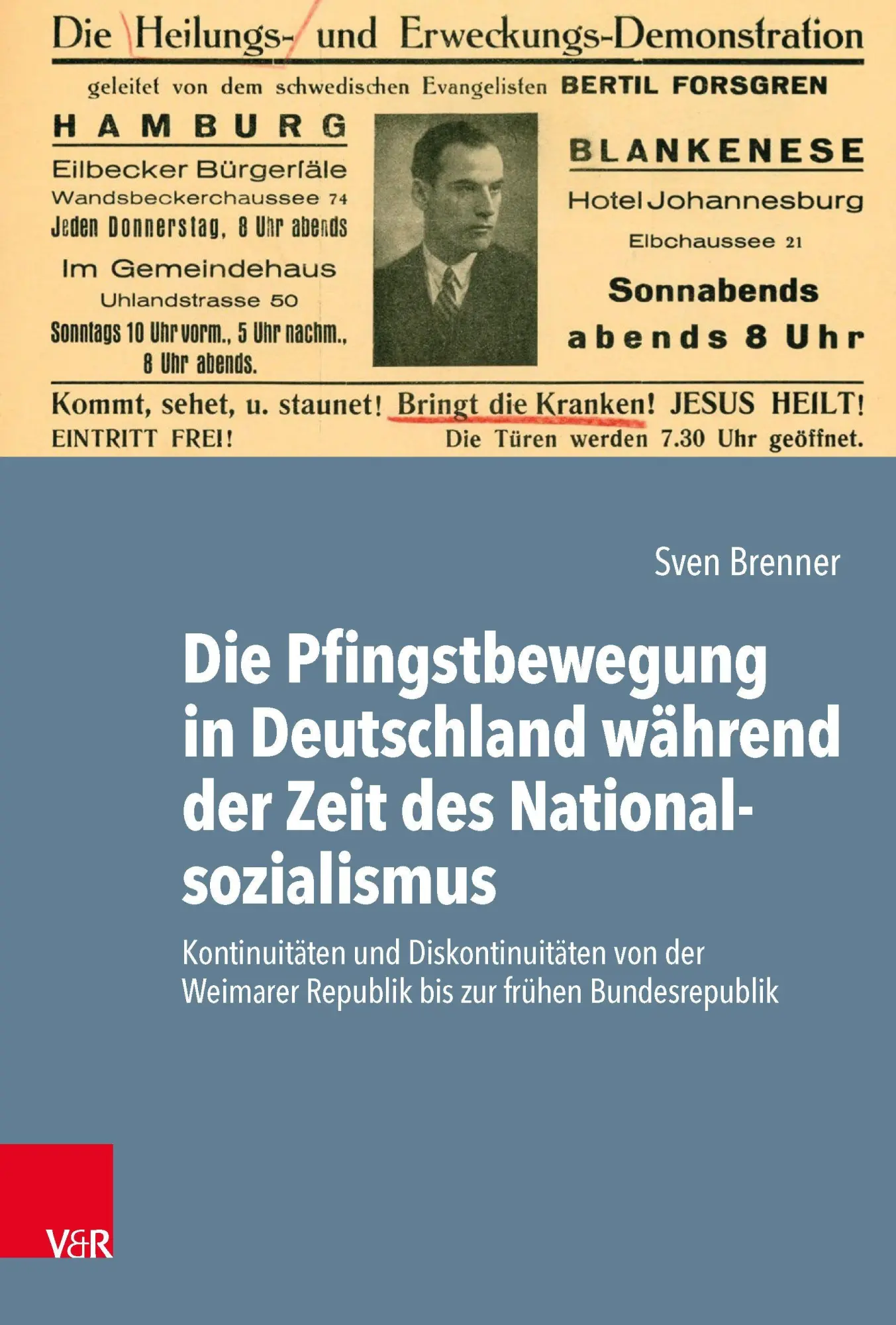 Cover: 9783525502372 | Die Pfingstbewegung in Deutschland während der Zeit des...