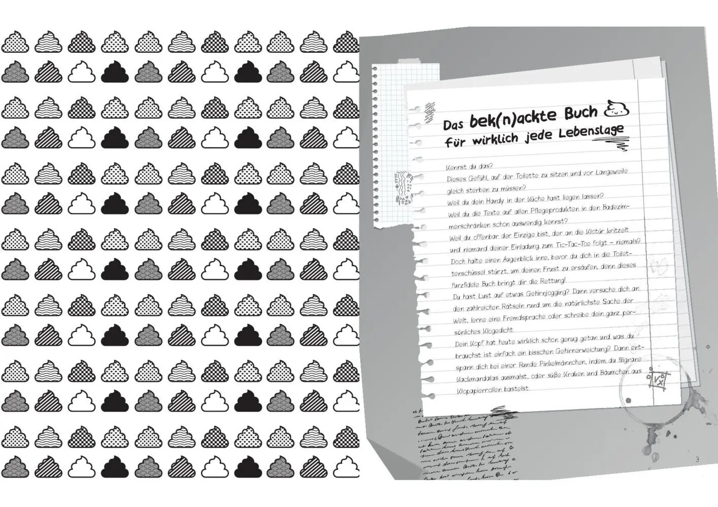 Bild: 9783742312372 | Bek(n)ackte Spiele gegen Langeweile | Das etwas andere Kritzelbuch