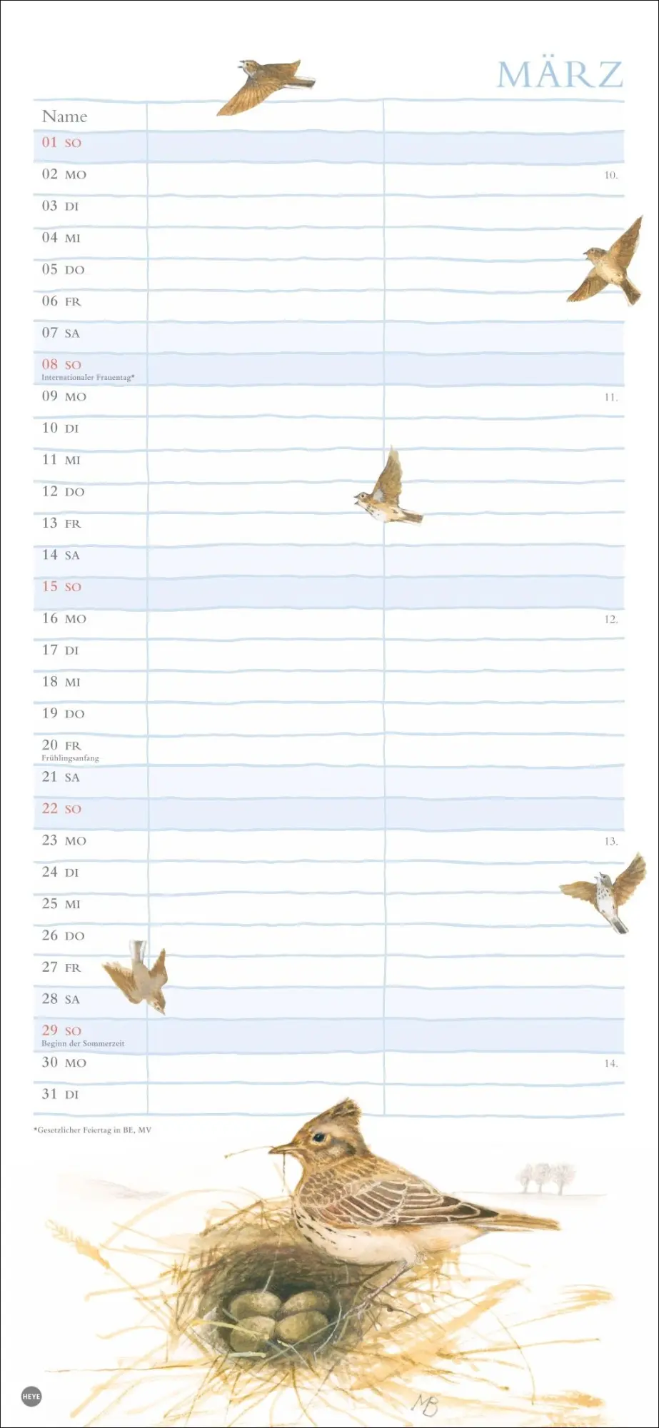 Bild: 9783756412372 | Marjolein Bastin: Planer für zwei 2026 | Marjolein Bastin | Kalender