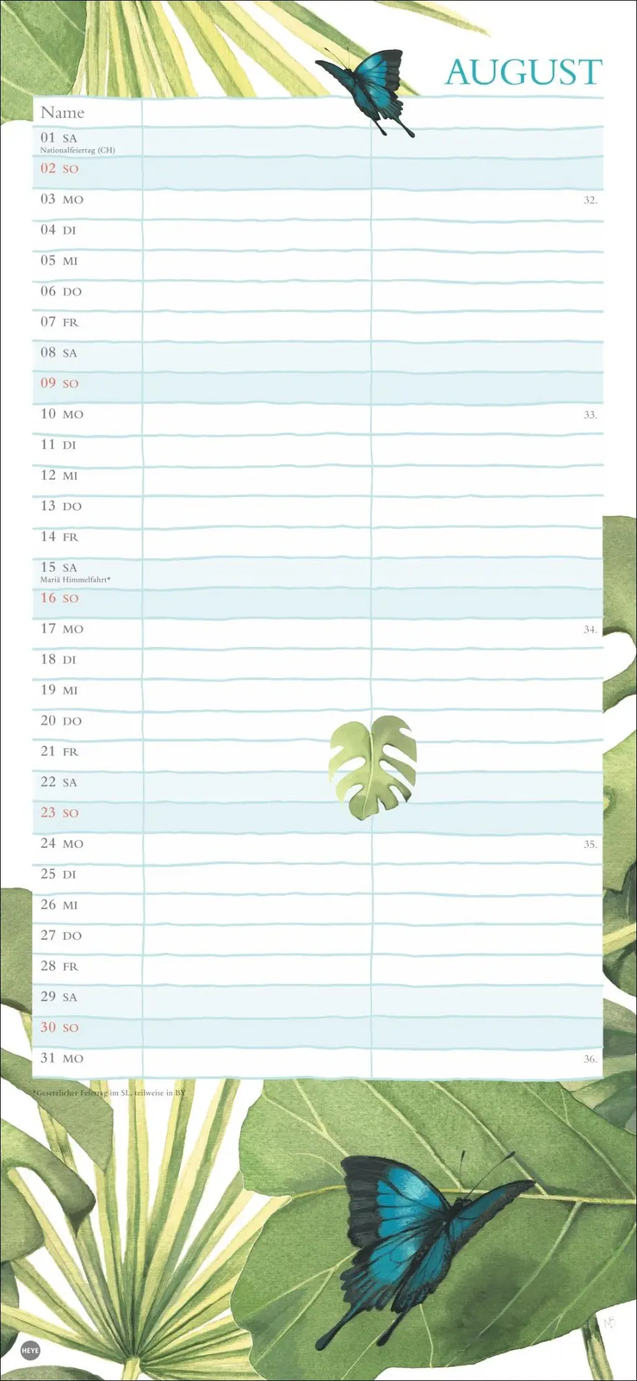 Bild: 9783756412372 | Marjolein Bastin: Planer für zwei 2026 | Marjolein Bastin | Kalender