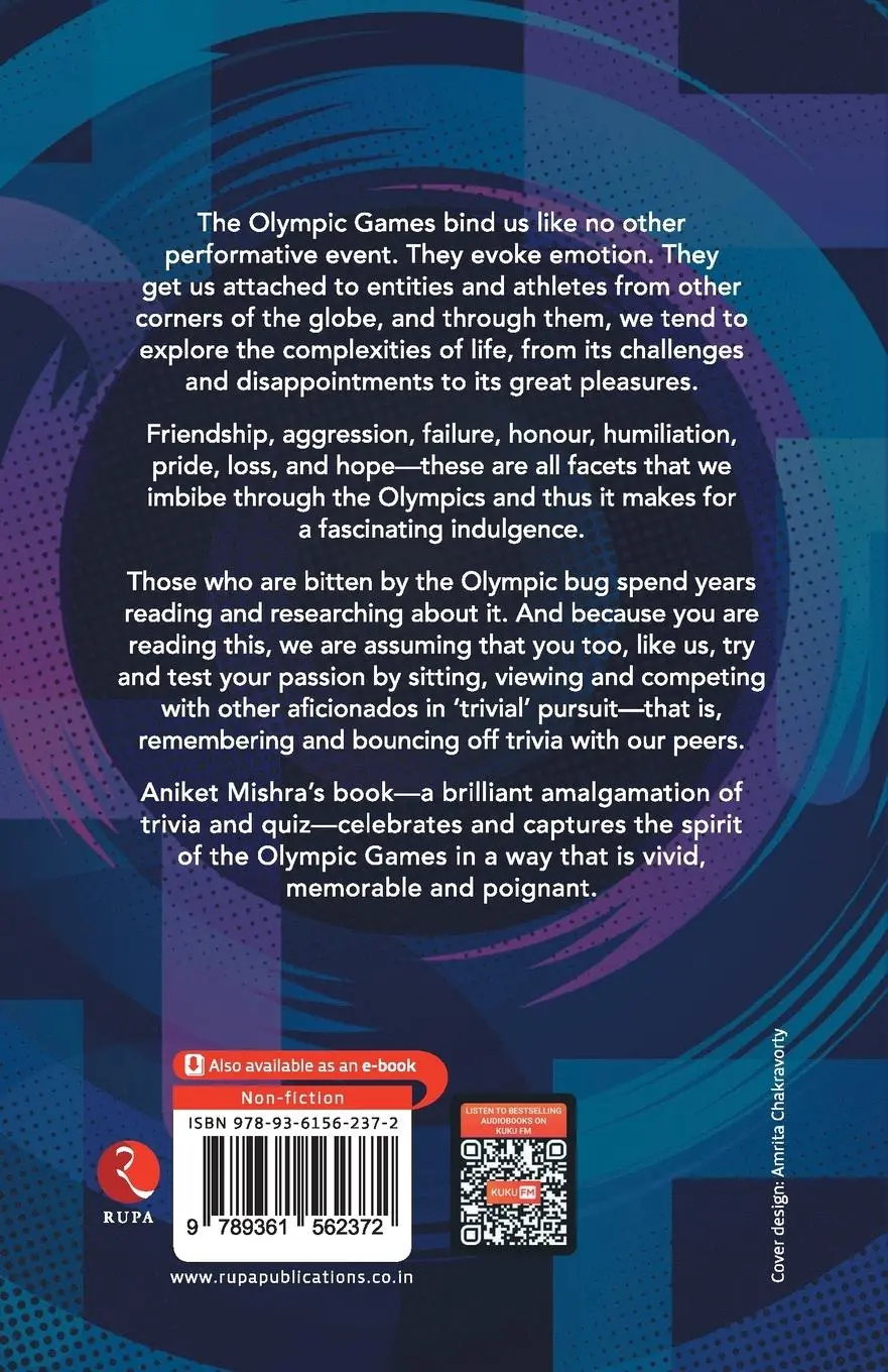 Rückseite: 9789361562372 | 125 Years of Olympics | The Ultimate Trivia and Quiz Book | Mishra