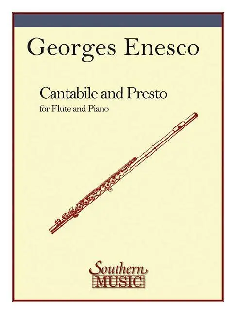 Cover: 9781581062472 | Cantabile and Presto | Flute | Georges Enesco | Taschenbuch | Buch