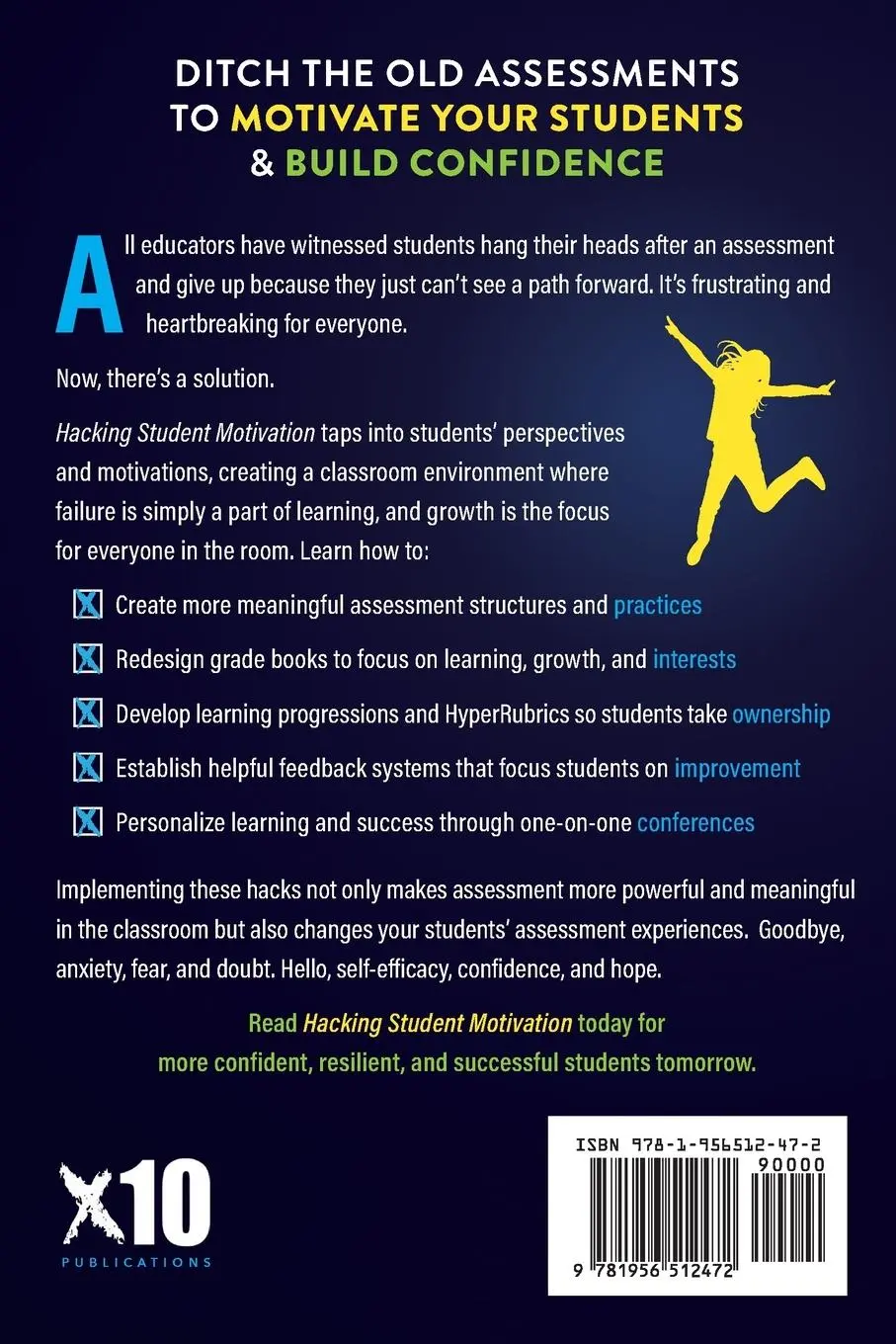 Rückseite: 9781956512472 | Hacking Student Motivation | Tyler Rablin | Taschenbuch | Englisch