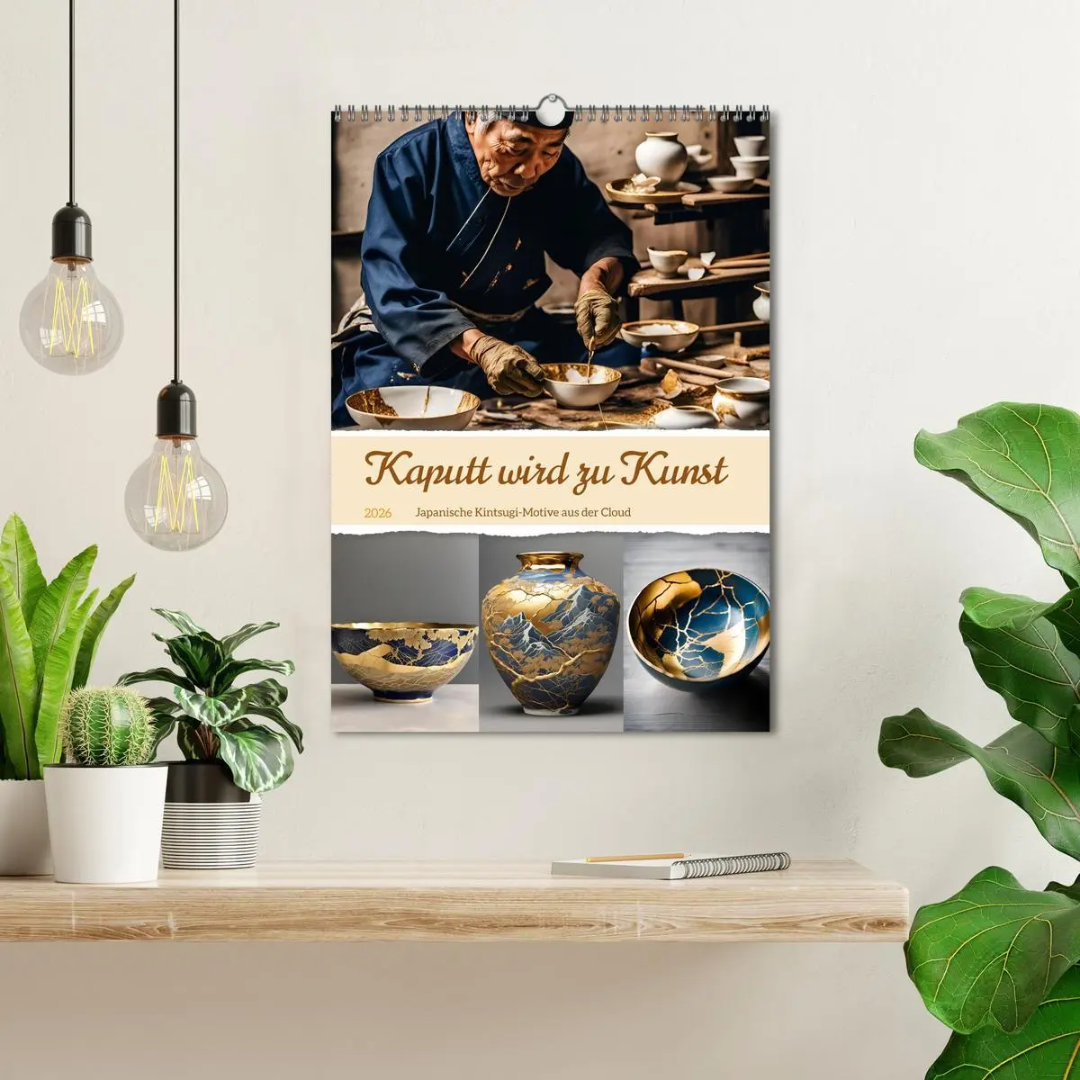 Bild: 9783457282472 | Kaputt wird zu Kunst (Wandkalender 2026 DIN A3 hoch), CALVENDO...