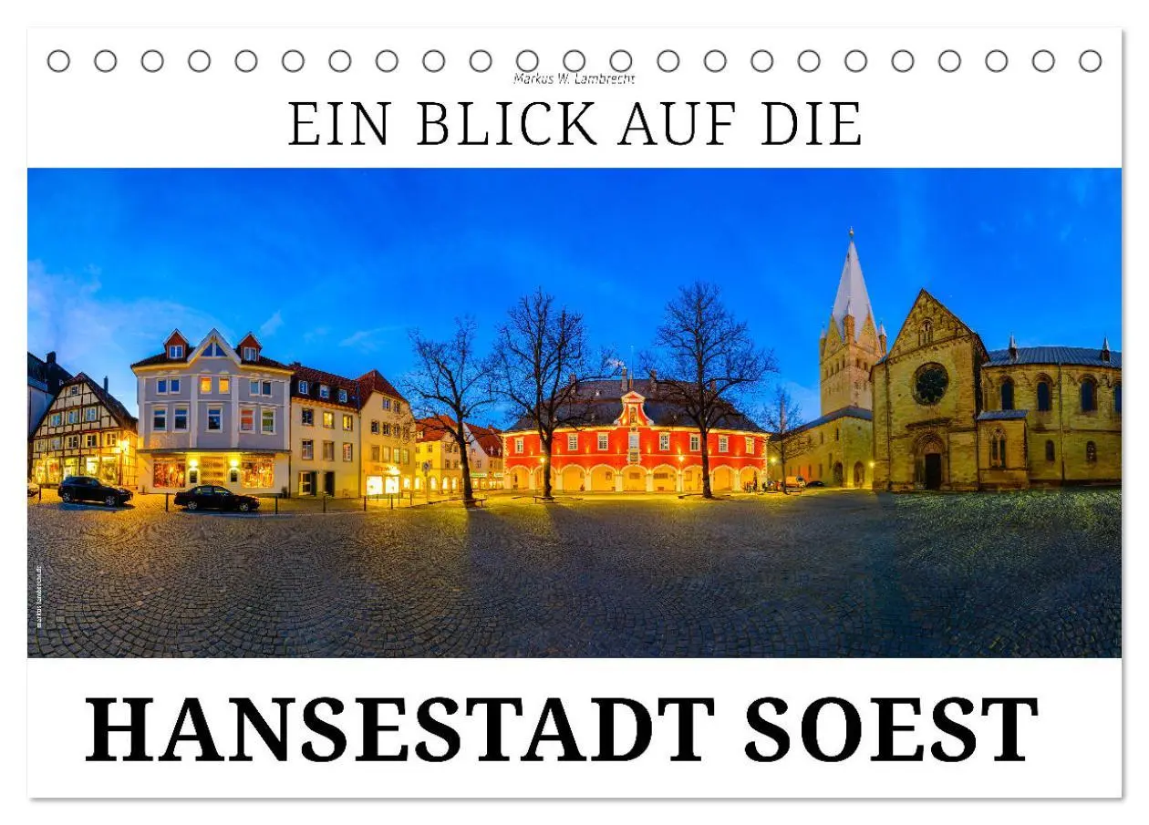 Cover: 9783457802472 | Ein Blick auf die Hansestadt Soest (Tischkalender 2026 DIN A5...