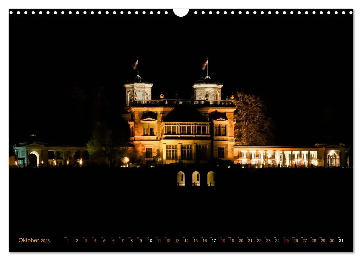 Bild: 9783516132472 | Eine Nacht in Dresden (Wandkalender 2026 DIN A3 quer), CALVENDO...