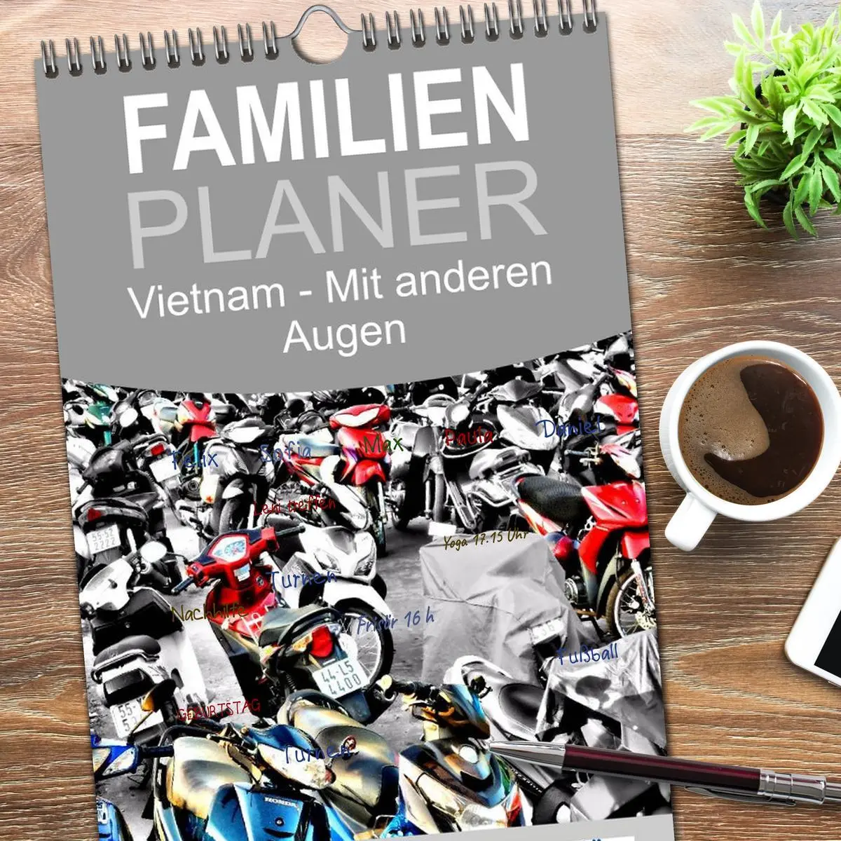 Bild: 9783516512472 | Familienplaner 2026 - Vietnam - Mit anderen Augen mit 5 Spalten...