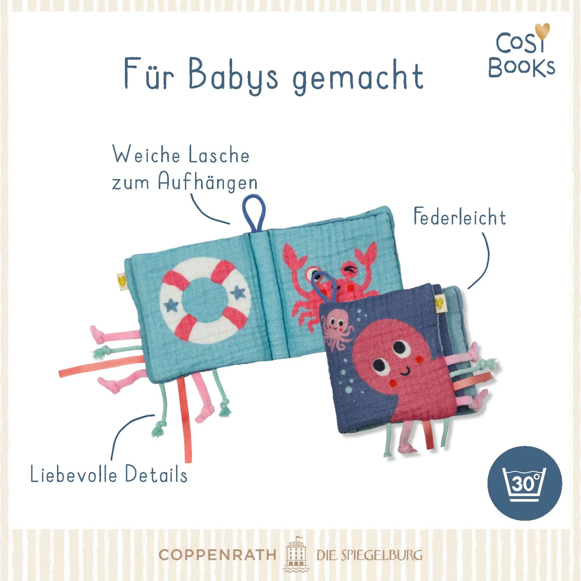 Bild: 9783649652472 | CosyBooks: Babys Laschenbuch Meer | Buch | CosyBooks | 8 S. | Deutsch