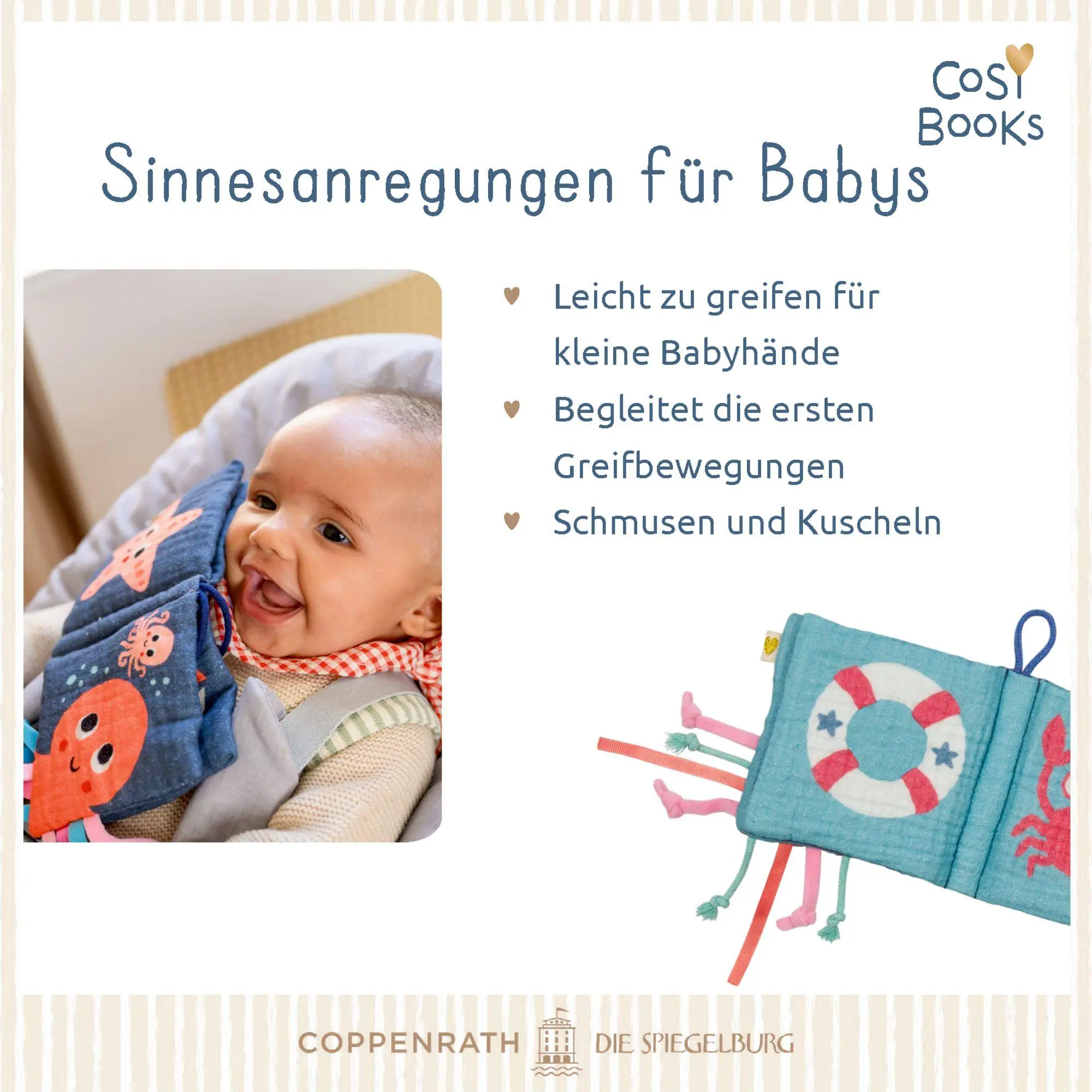 Bild: 9783649652472 | CosyBooks: Babys Laschenbuch Meer | Buch | CosyBooks | 8 S. | Deutsch