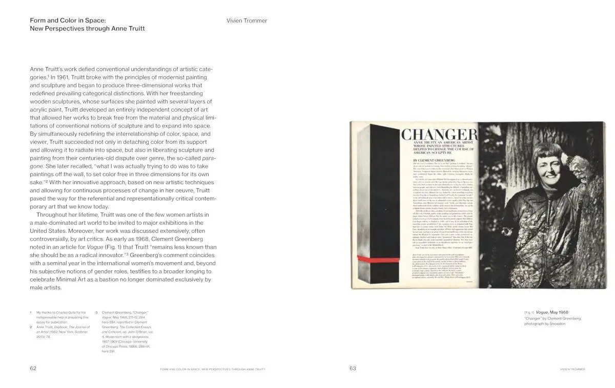 Bild: 9783775762472 | Anne Truitt | Pioneer of Minimal Art | Trommer | Buch | 224 S. | 2026