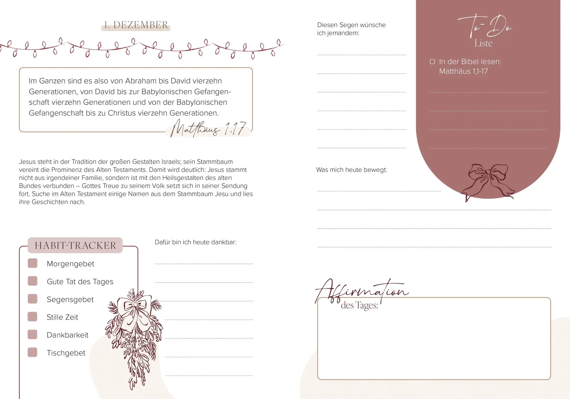 Bild: 9783961572472 | Mein Advents-Journal | Amanda Sliwinski | Taschenbuch | 112 S. | 2026
