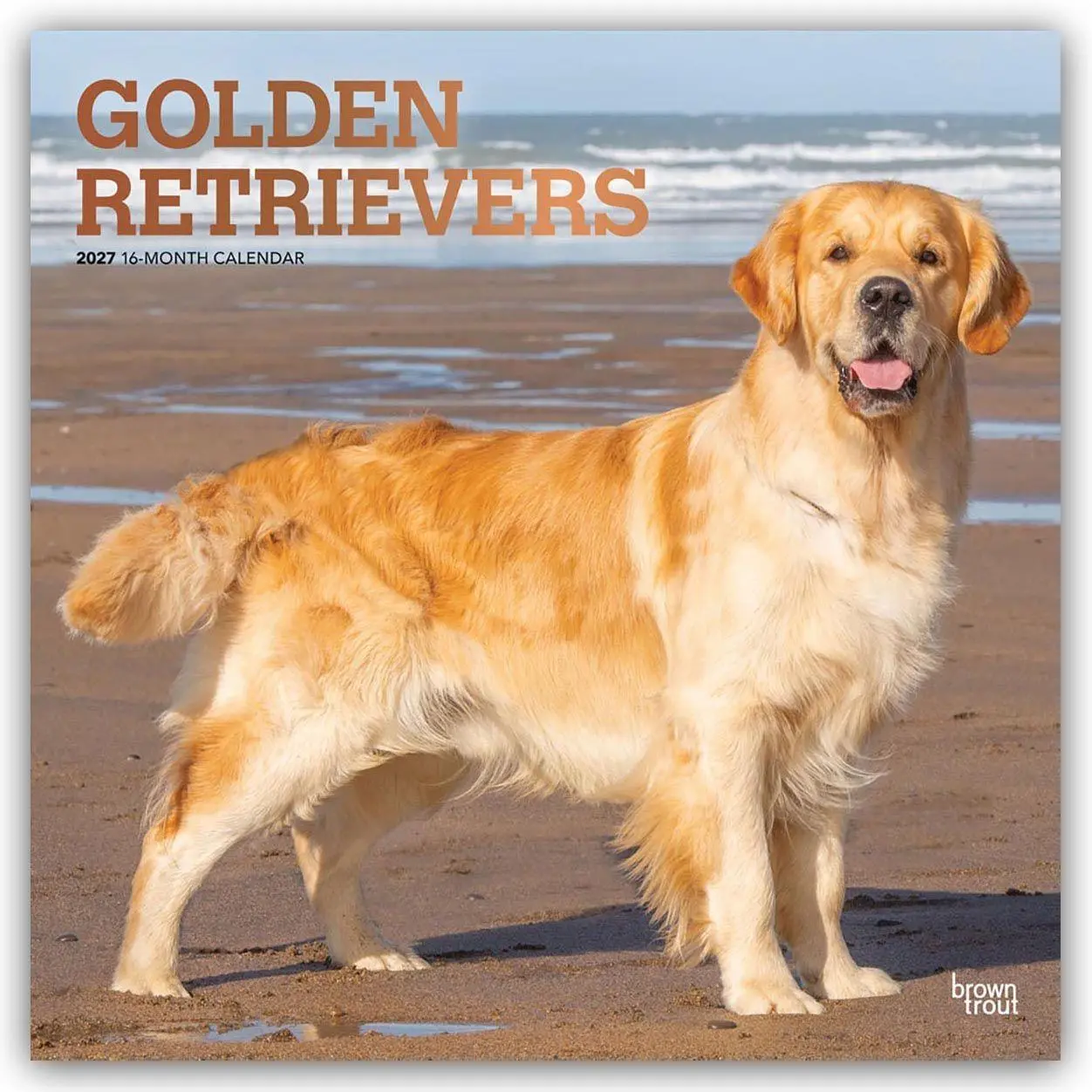 Cover: 9798330712472 | Golden Retrievers - Golden Retriever 2027 - 16-Monatskalender | 28 S.