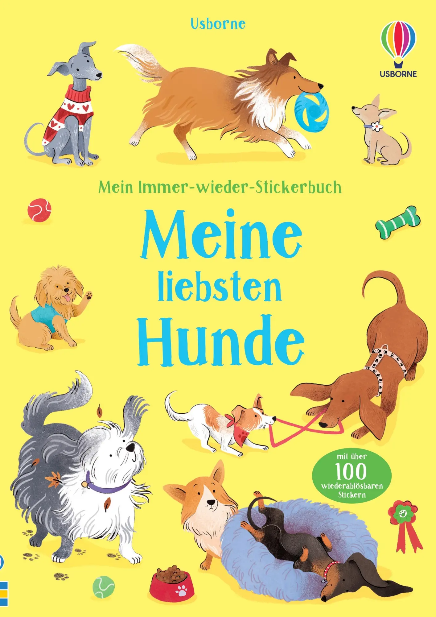 Cover: 9781035702572 | Mein Immer-wieder-Stickerbuch: Meine liebsten Hunde | Eva Rojas | Buch