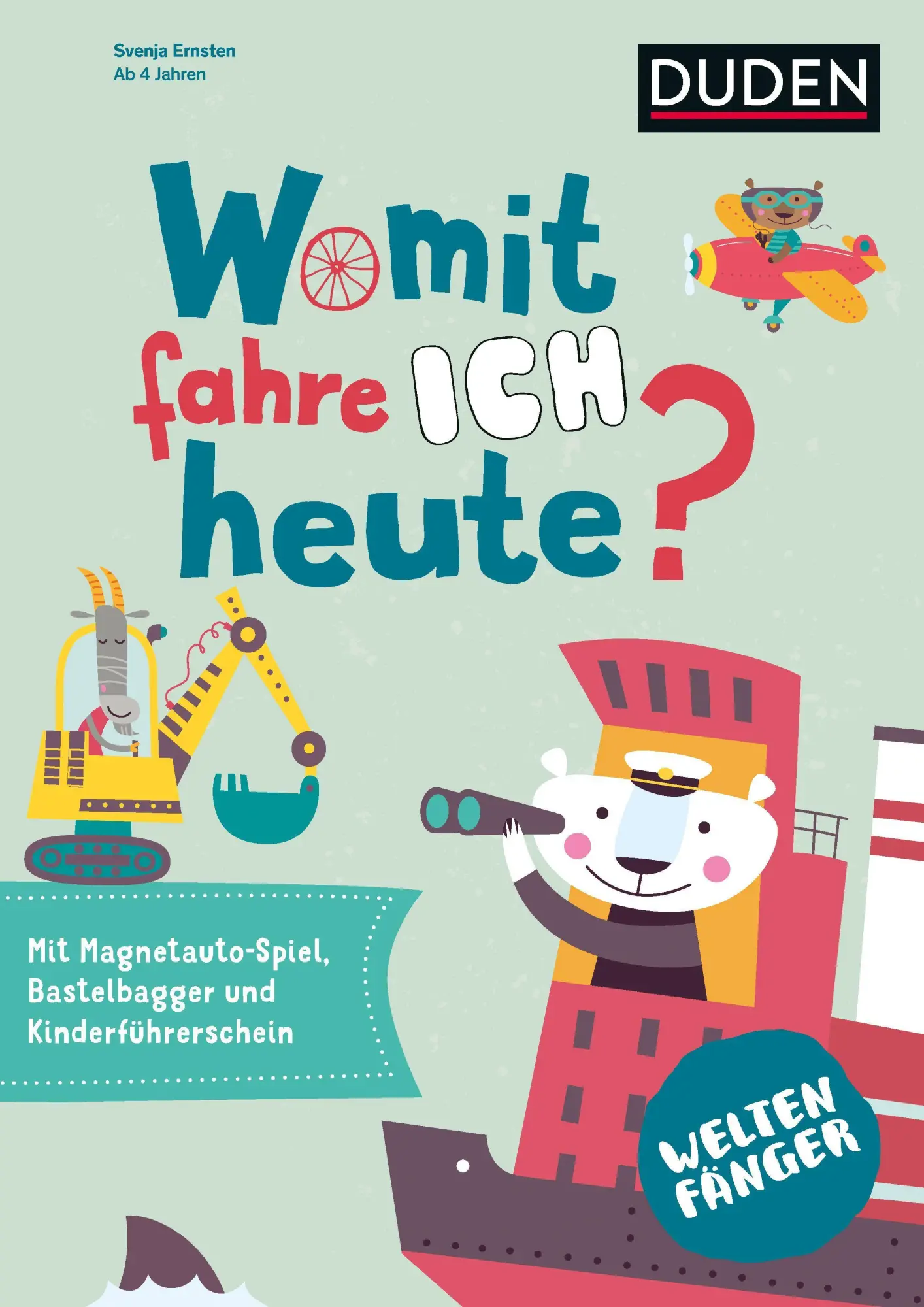 Cover: 9783411702572 | Weltenfänger: Womit fahre ich heute? | Fahrzeuge | Svenja Ernsten