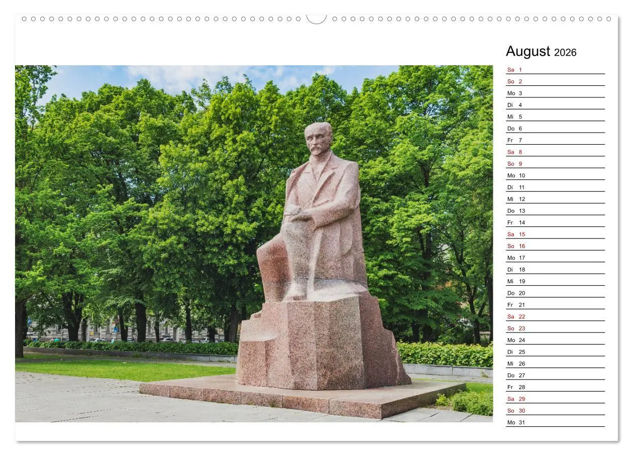 Bild: 9783457892572 | Ein Wochenende in Riga (Wandkalender 2026 DIN A2 quer), CALVENDO...