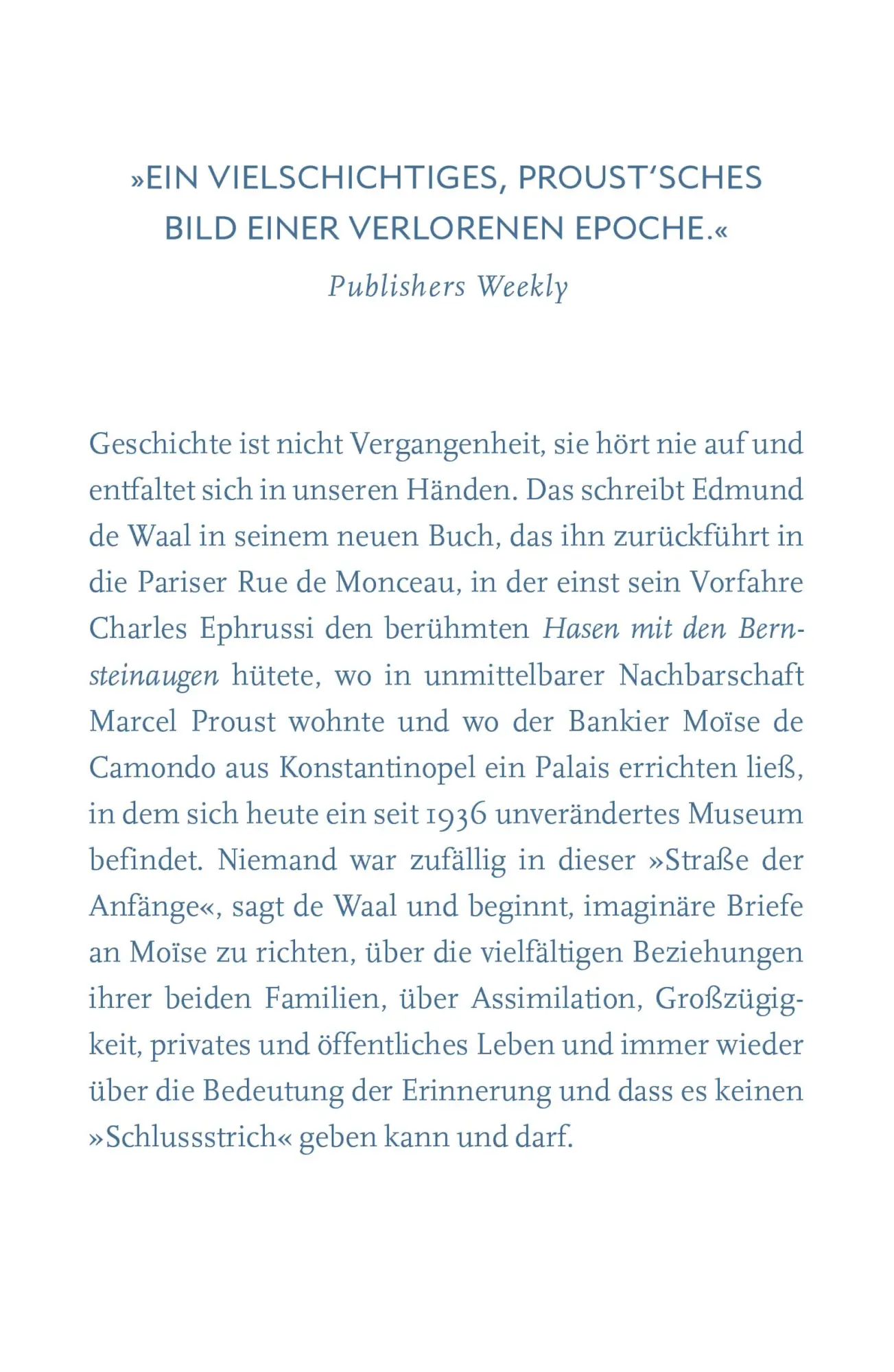 Bild: 9783552072572 | Camondo | Eine Familiengeschichte in Briefen | Edmund de Waal | Buch