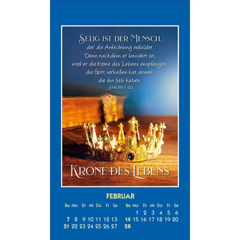 Bild: 9783754892572 | Ein gutes Wort für Dich 2027 | Aufkleber-Kalender | Kalender | 14 S.